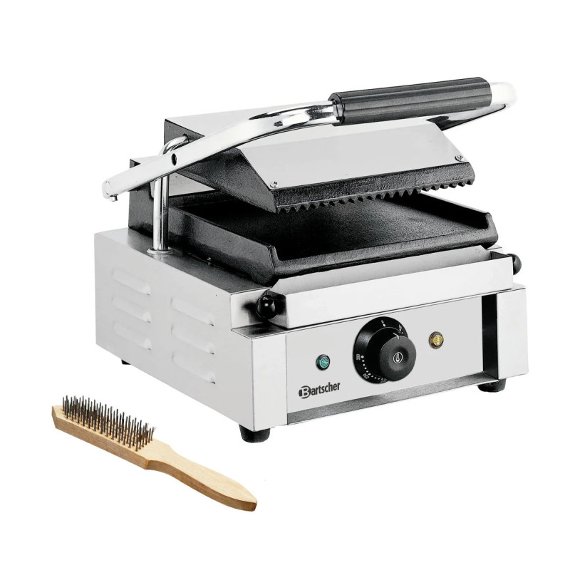 Contact Grill 1800W with Cast Iron Plates – Bartscher