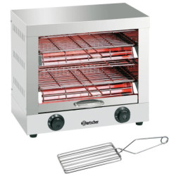 Quartz Tube Toaster Double – Timer Control | bartscherr