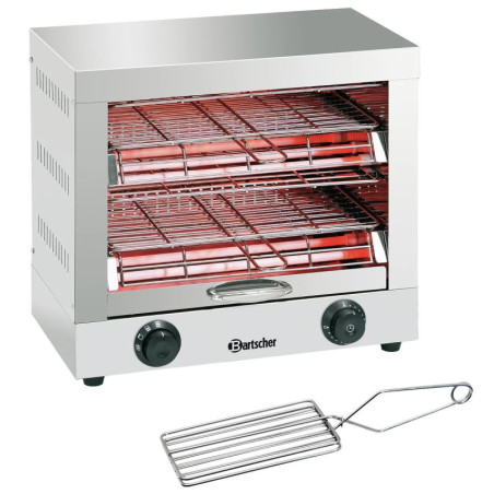 Grille-pain tube quartz double 3000W – bartsch er