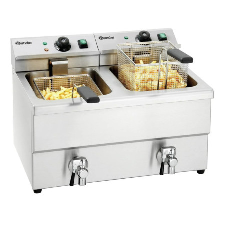 Fritteuse IMBISS II – 8L Doppelbecken | bartscher