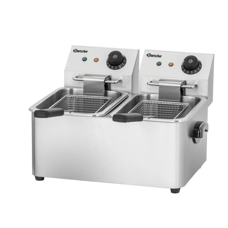 Friteuse SNACK II double cuve 4L – bartschER