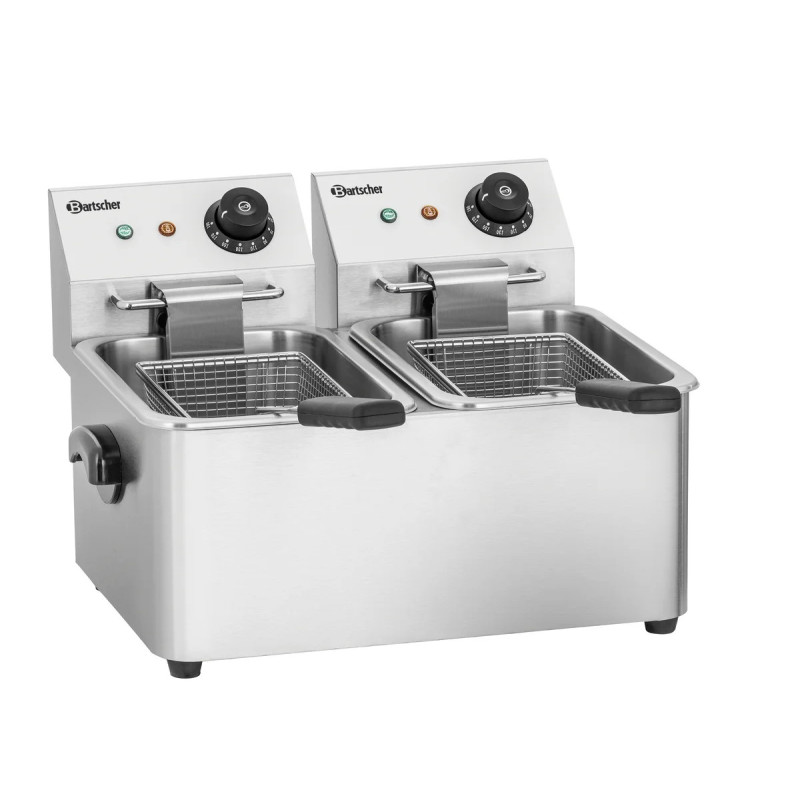 Friteuse SNACK II double cuve 4L – bartschER