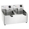 Deep Fat Fryer SNACK IV – Dual Bowl 8L Capacity | bartscher