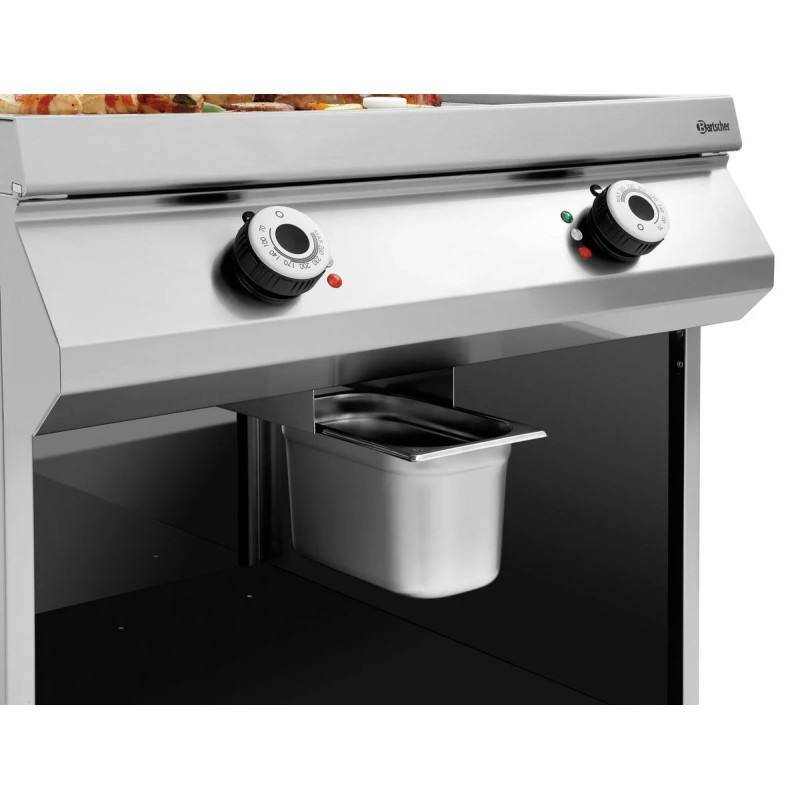 Electric Griddle Plate 1/2+1/2 with Dual Zones | bartscher