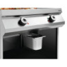 Electric Griddle Plate 1/2+1/2 with Dual Zones | bartscher