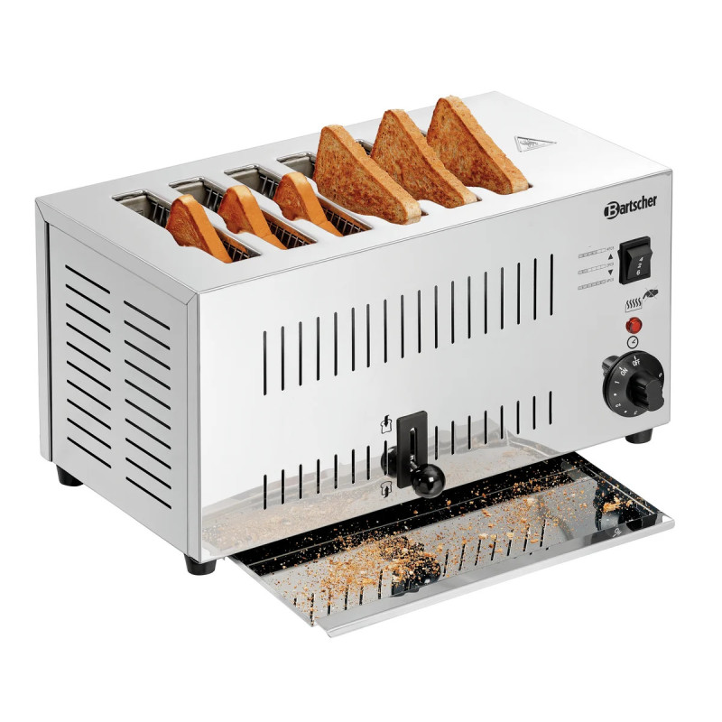 Toaster TS60 – Six-Slot Precision Toasting | bartScher
