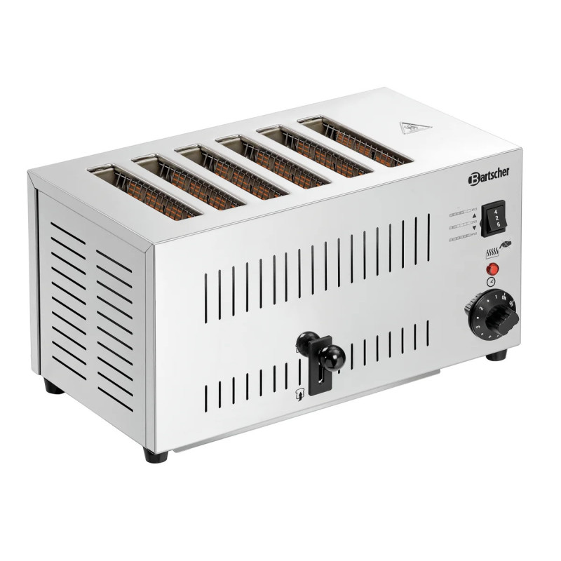 Toaster TS60 – Six-Slot Precision Toasting | bartScher