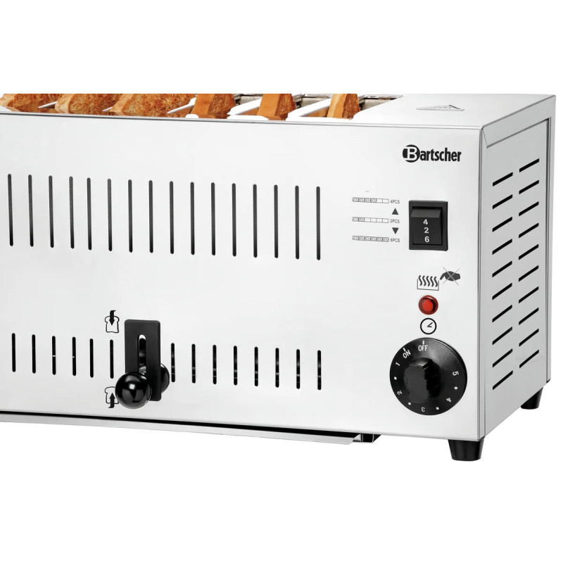 Toaster TS60 – Six-Slot Precision Toasting | bartScher