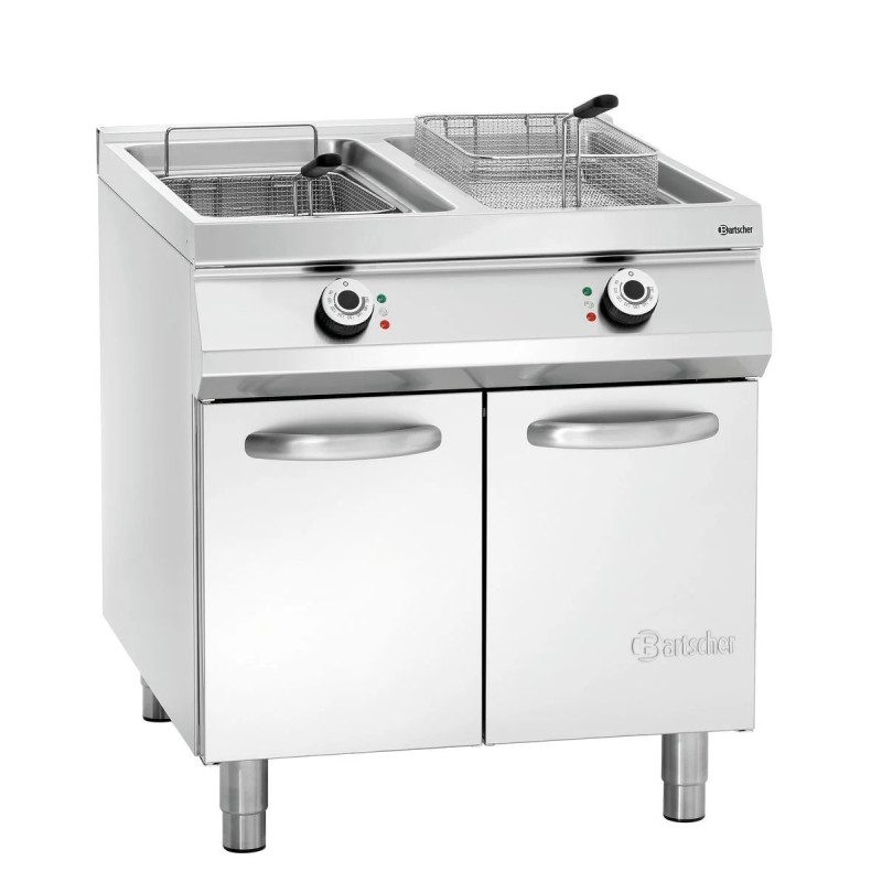 Electric Standing Deep Fat Fryer, 2 Basins – bartschers