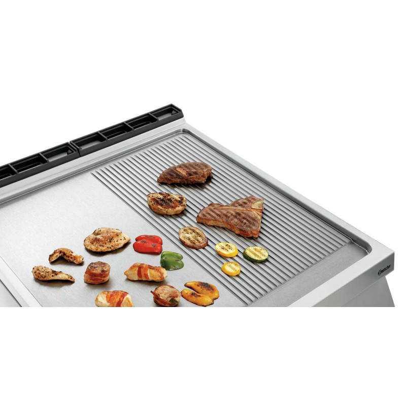 Plaque cuisson gaz 1/2+1/2 18000W – bartschER