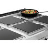 6 plate electrical stove, EBO 2/1GN