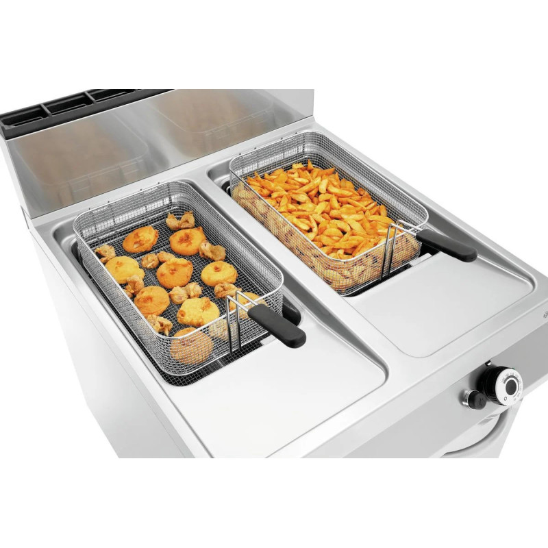 Gas-Standfritteuse 2 Becken – flexible Gasnutzung | bartscher