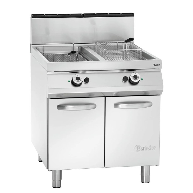 Gas-Standfritteuse 2 Becken – flexible Gasnutzung | bartscher