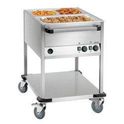 Food Service Cart WB2110 – Mobile Heated Buffet | bartsch er
