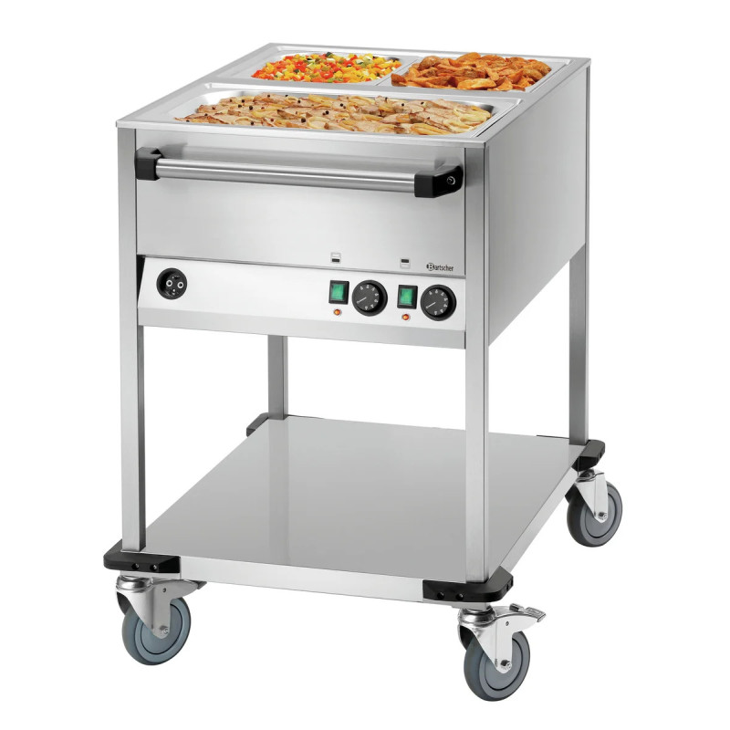 Food Service Cart WB2110 – Mobile Heated Buffet | bartsch er