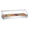 Vitrine chaude 6 x 1/3 GN à porte coulissante | bartscherr