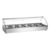 Vitrine chaude 6 x 1/3 GN à porte coulissante | bartscherr