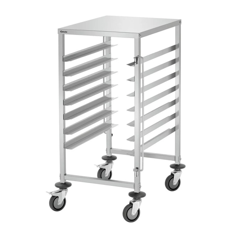 Euronorm trolley AEN700-6040 – Stainless Steel, 8kg | bartschser