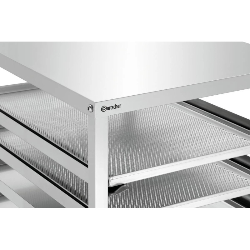Euronorm trolley AEN700-6040 – Stainless Steel, 8kg | bartschser
