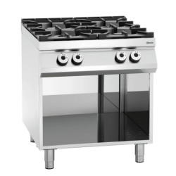 Cuisinière gaz 4 brûleurs 24,5 kW – bartschER