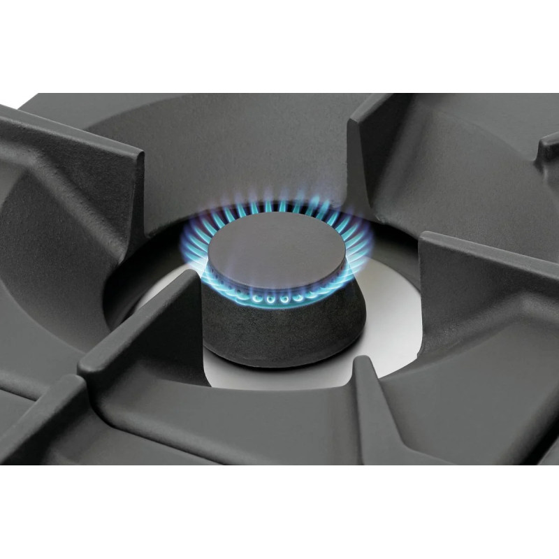 Cuisinière gaz 4 brûleurs 2/1GN avec four électrique | bartscher