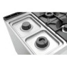 Gas Stove 4 Burners with Electric Oven 2/1GN | bartscher