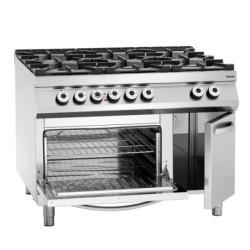 Gas Stove 6BRs with Electric Oven 2/1GN – bartschers 900