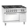 Gas Stove 6BRs with Electric Oven 2/1GN – bartschers 900