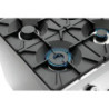 Cuisinière gaz 4 brûleurs 900x900 mm – bartscher