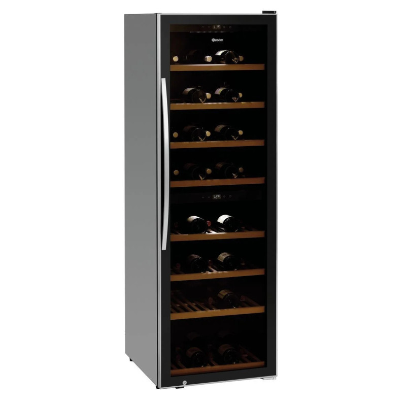 Weinkühlschrank 2Z 180FL – 2 Temperaturzonen | bartscher