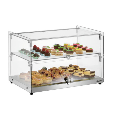 Armoire buffet 5400 2E-K inox 2 niveaux | bartsch er