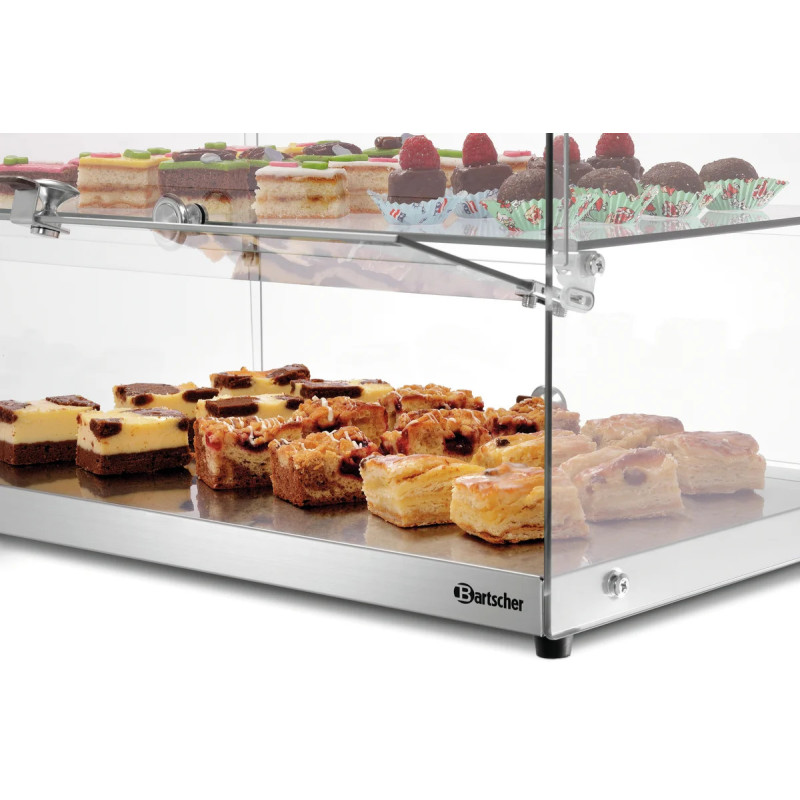 Armoire buffet 5400 2E-K inox 2 niveaux | bartsch er