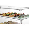Armoire buffet 5400 2E-K inox 2 niveaux | bartsch er