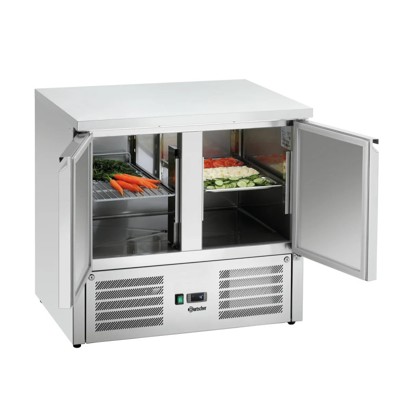 Mini-Kühltisch 900T2 – 260L Kapazität & Flügeltüren | bartscher