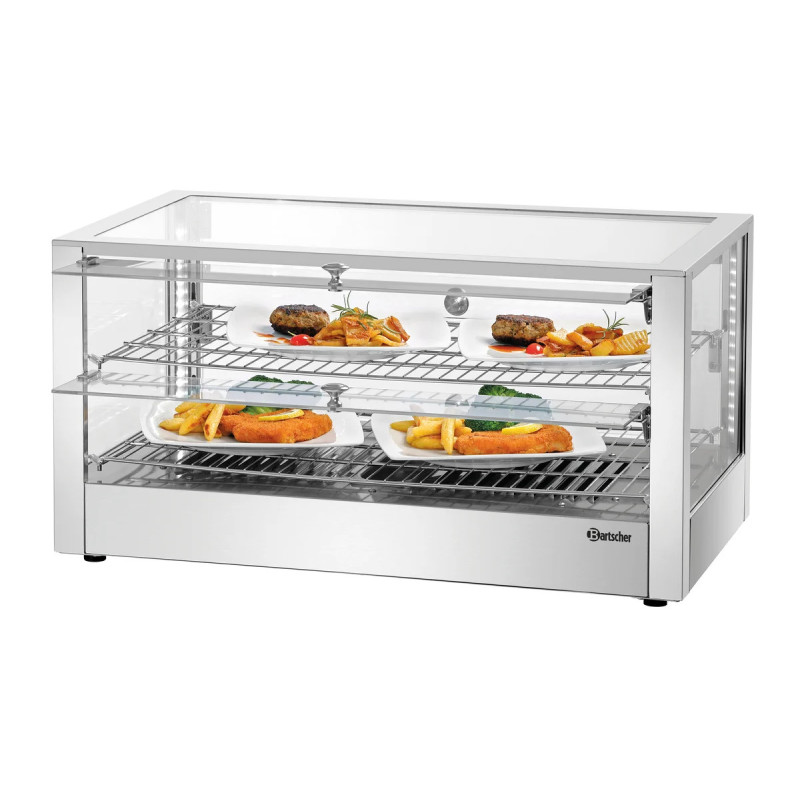 Heiße Theke 6200 2EK – LED Beleuchtung & 80L Volumen | bartscher