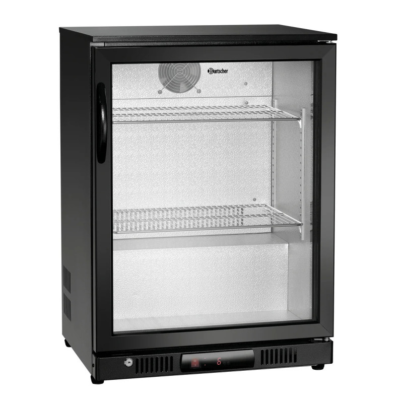 Barkühlschrank 124L – LED Beleuchtung & Glastür | bartscher
