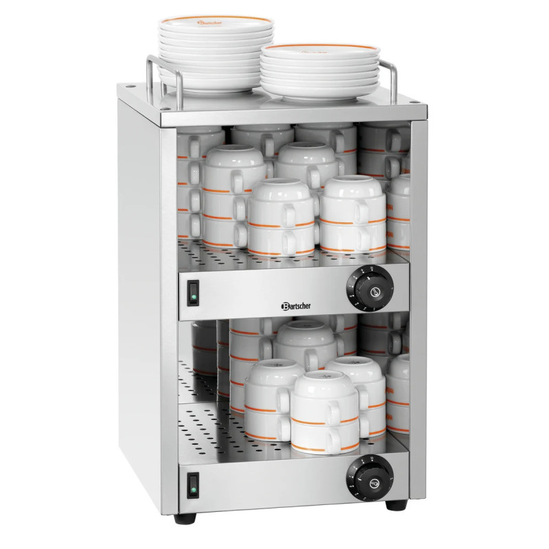 Tassenwärmer TA720 – konstante Temperatur bis 60 °C | bartscher