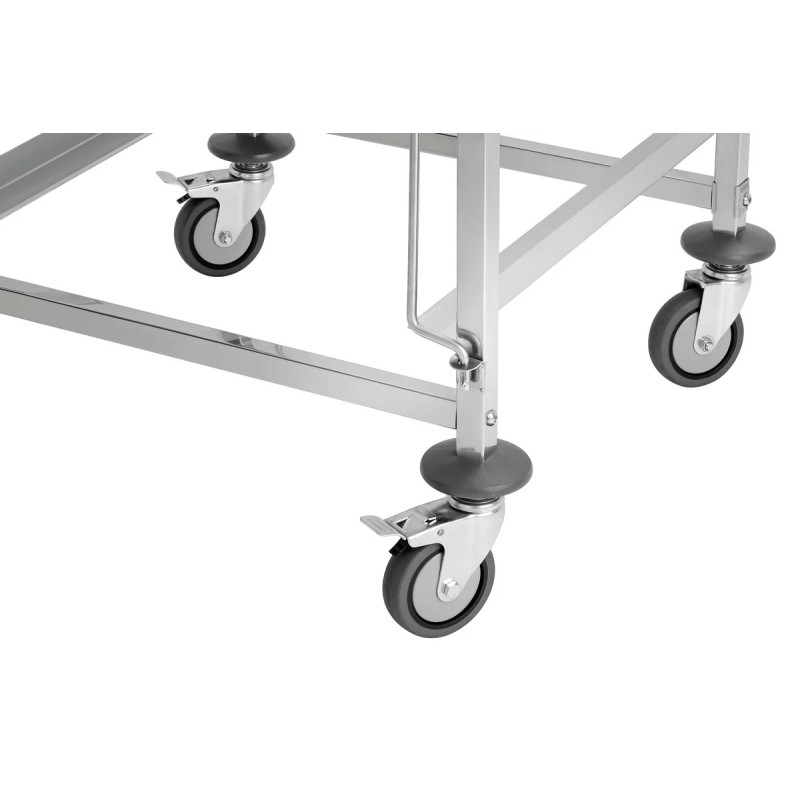 Dishwasher Basket Trolley – Secure Transport, 20 kg | bartscher