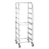 Dishwasher Basket Trolley – Secure Transport, 20 kg | bartscher
