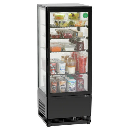 Mini refroidisseur 98L-SW – porte verre LED | bartsch er
