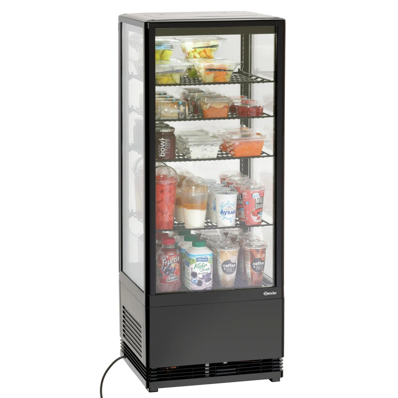 Mini refroidisseur 98L-SW – porte verre LED | bartsch er