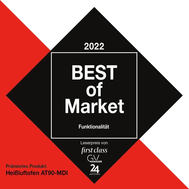 Four à convection AT90-MDI puissance 2700W | bartscher