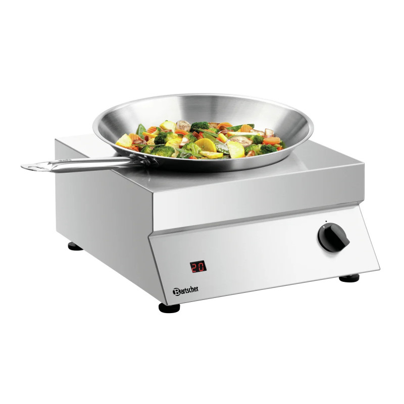 Induktionswok 35/293 – 3500 W Leistung, 35 kg Kapazität | bartscher