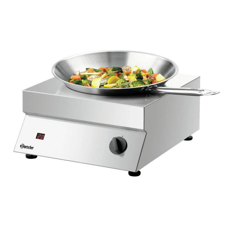 Induktionswok 35/293 – 3500 W Leistung, 35 kg Kapazität | bartscher