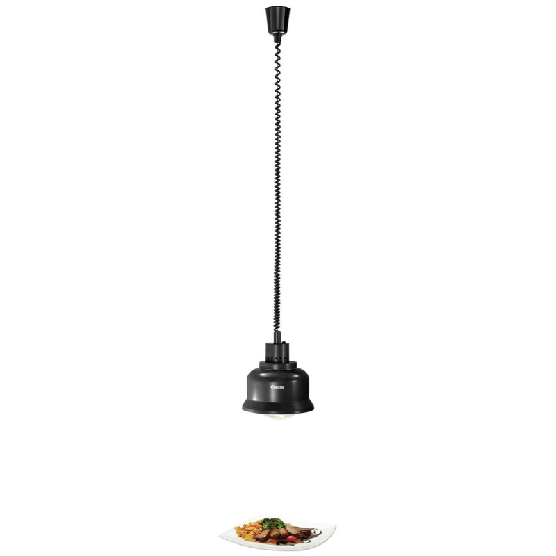 Heat Lamp IWL250D SW – Infrared Food Warmer | bartscher