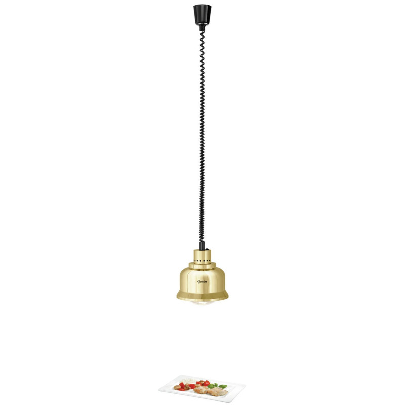 Lampe chauffante infrarouge 250W – bartscher IWL250D GO