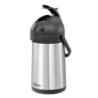 Pichet thermos 1,9L à pompe inox – bart­scher