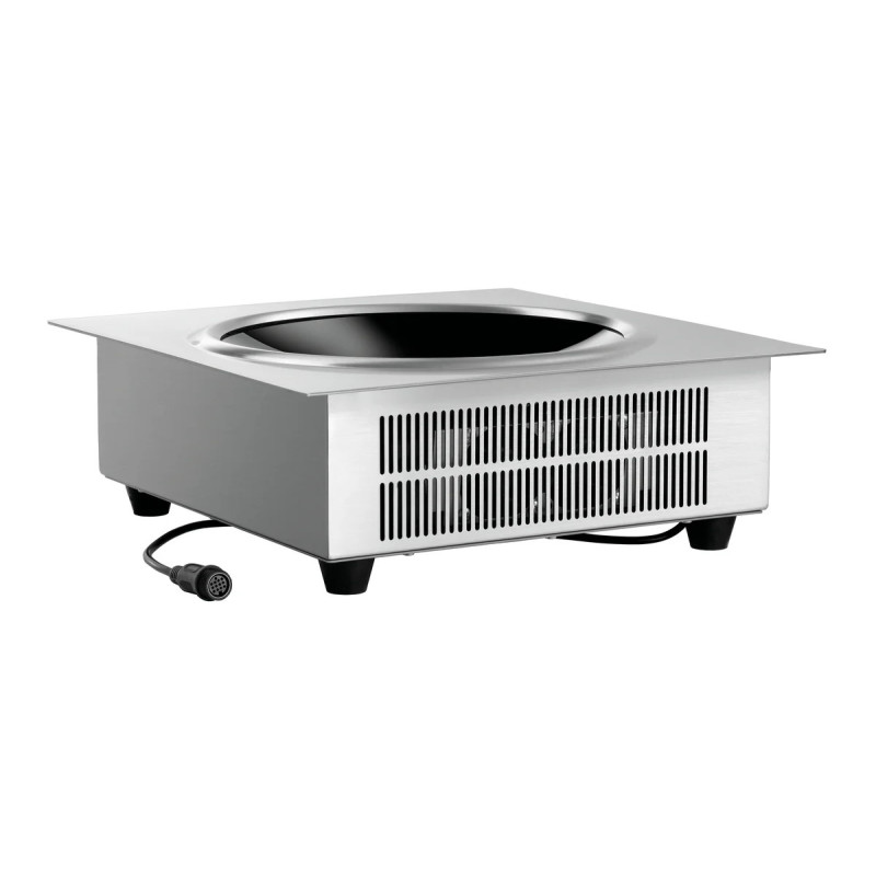 Wok à induction encastré 3500W – Bartscher IW35-EB