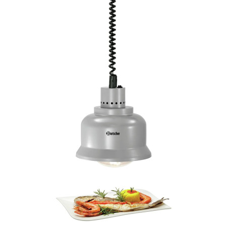 Heat lamp IWL250D SI – Infrared warming 230x230x250 | bartschER