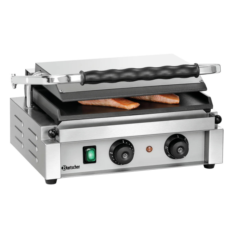 Contact Grill Panini-T 1G – Cast Iron Plates | bartscher